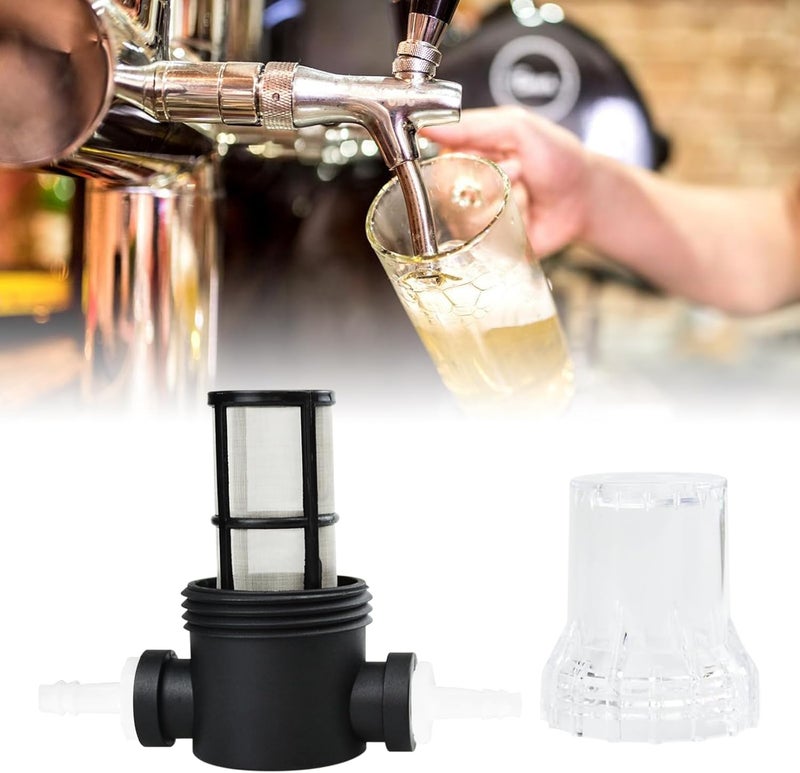 Flylin Water Pump Strainer, 1/2" Female NPT in-Line Strainer Beer Filter with 80 mesh Stainless Steel Filter Screen, Garden Hose Sediment Filter for RV Water Tank Pressure Washer Outdoor Hose - Image 4